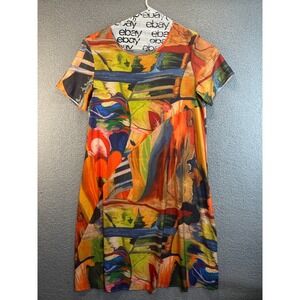 Unbranded Womens shirt/ Dress Size XL Short Sleeve ‎ Long Dress